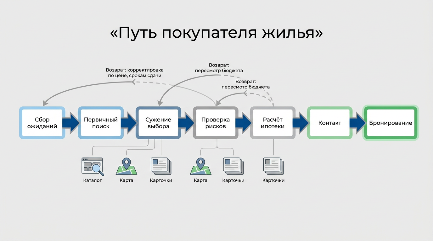 Путь покупателя жилья